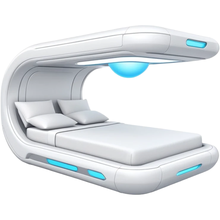 Antigravity space bed emoji
