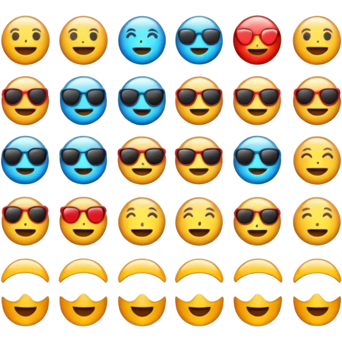 Cool emojis hi de do tum emoji