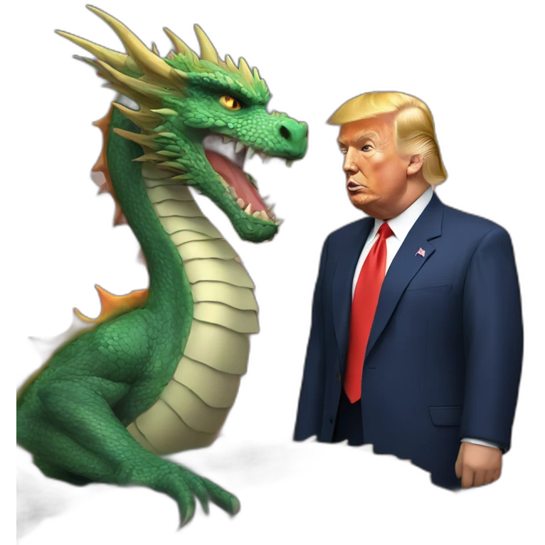 Donald_trump_with_a_dragon emoji