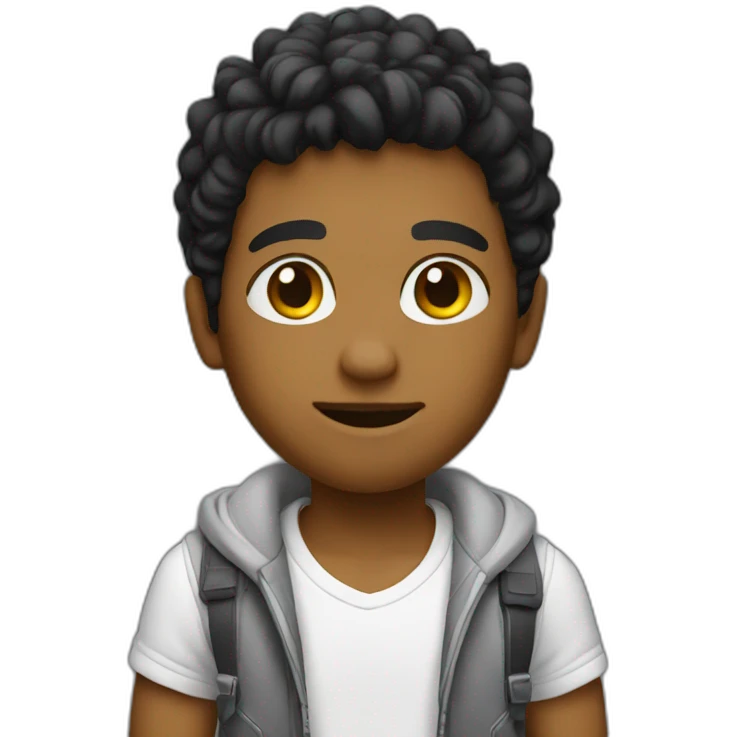 Cool boy emoji