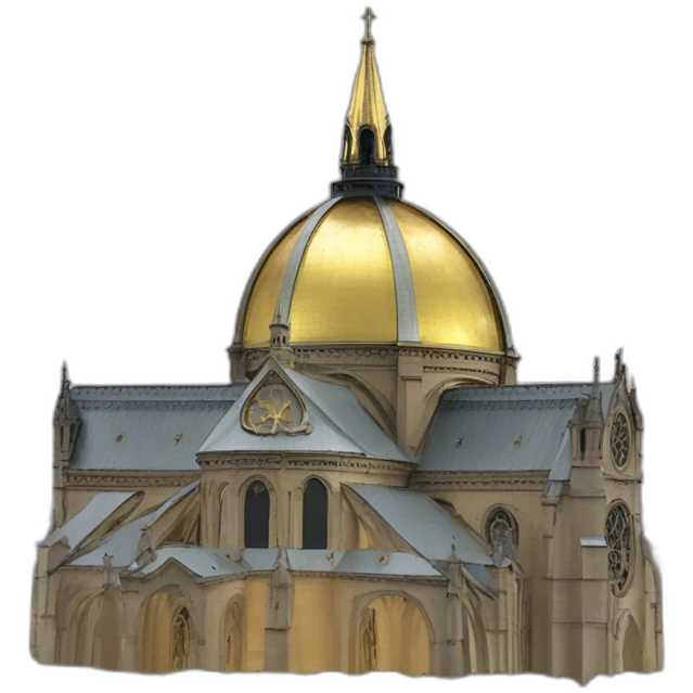 Notre Dame Golden Dome emoji