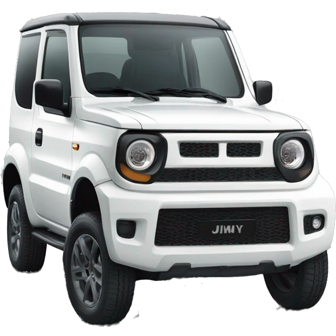 Jimny 2022 white emoji
