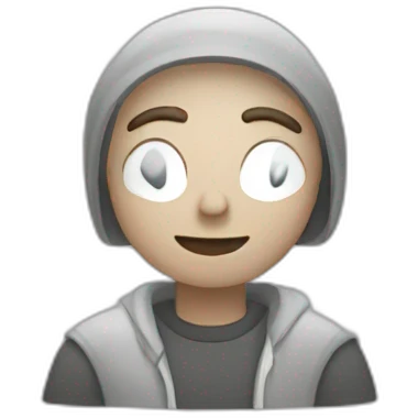person searching in google emoji