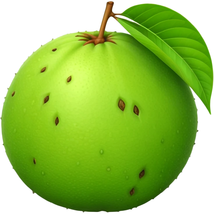 guava fruit emoji
