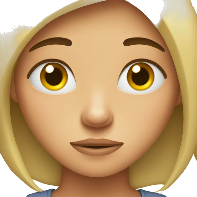 tired girl  emoji