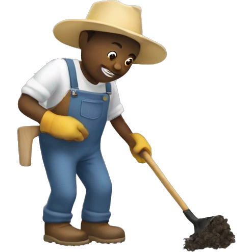 Gardening smoke emoji