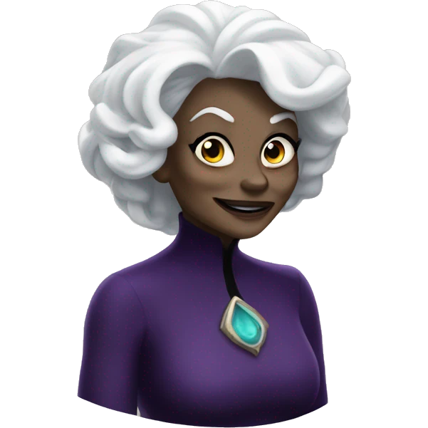 Ursula the sea witch emoji