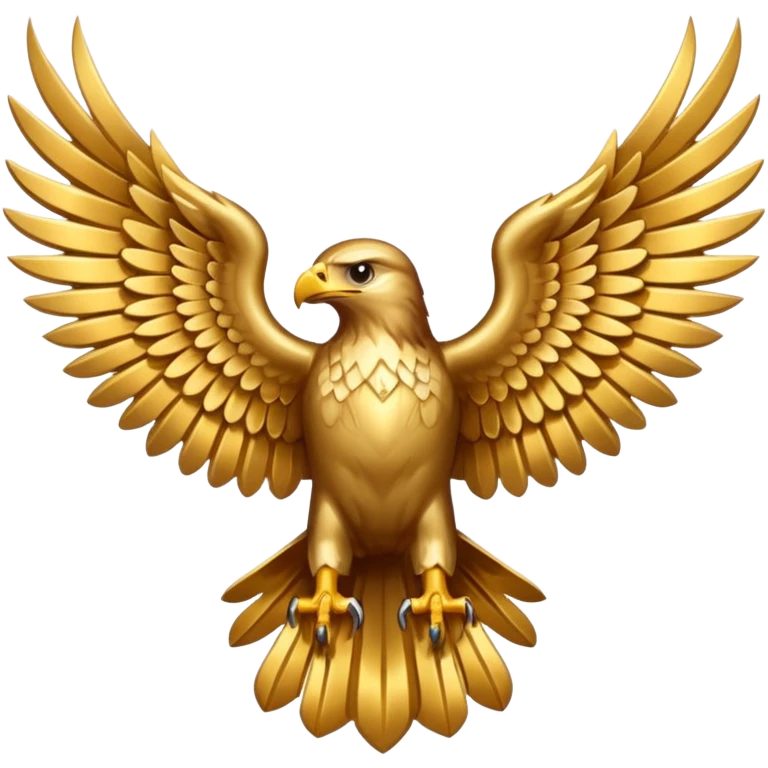 Hawk emblem emoji