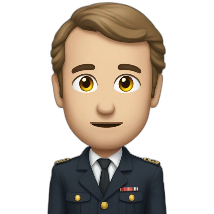 Macron qui dort emoji