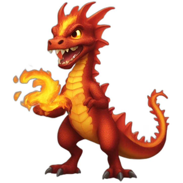 Dracaufeu emoji