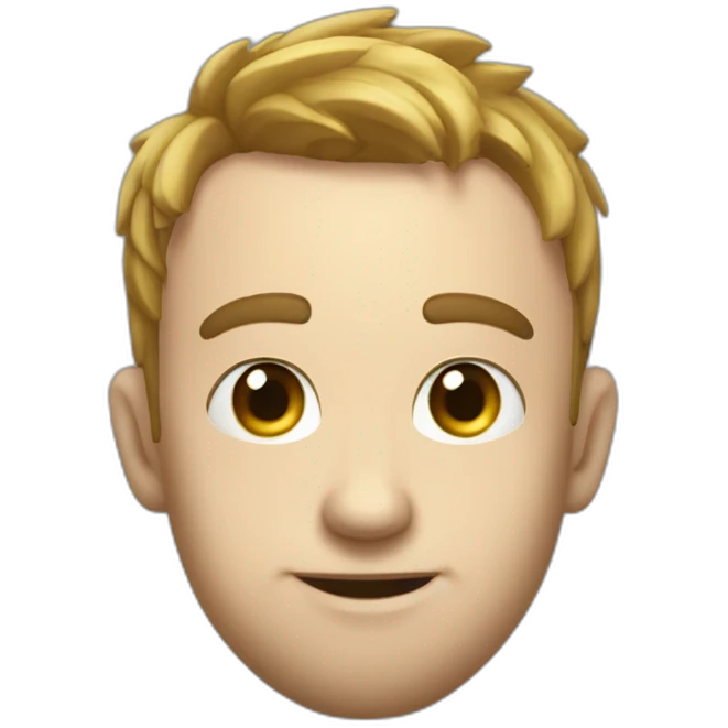 Squeezie qui reflechit emoji