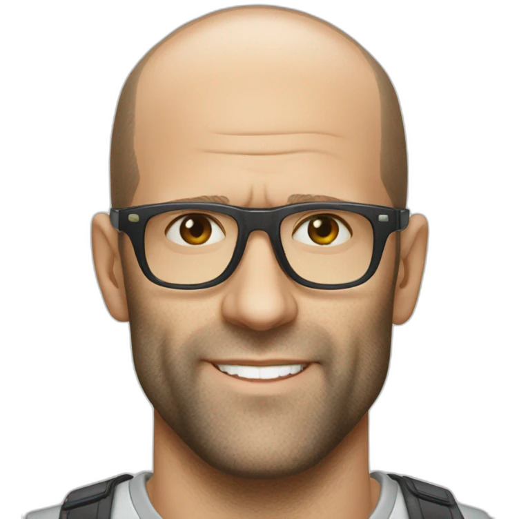 Jason Statham glasses emoji