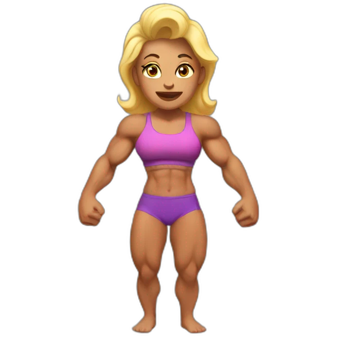 muscle mommy emoji