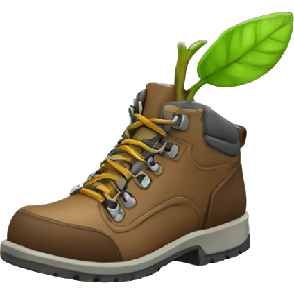 hiking-boot,Launch，Seedling emoji