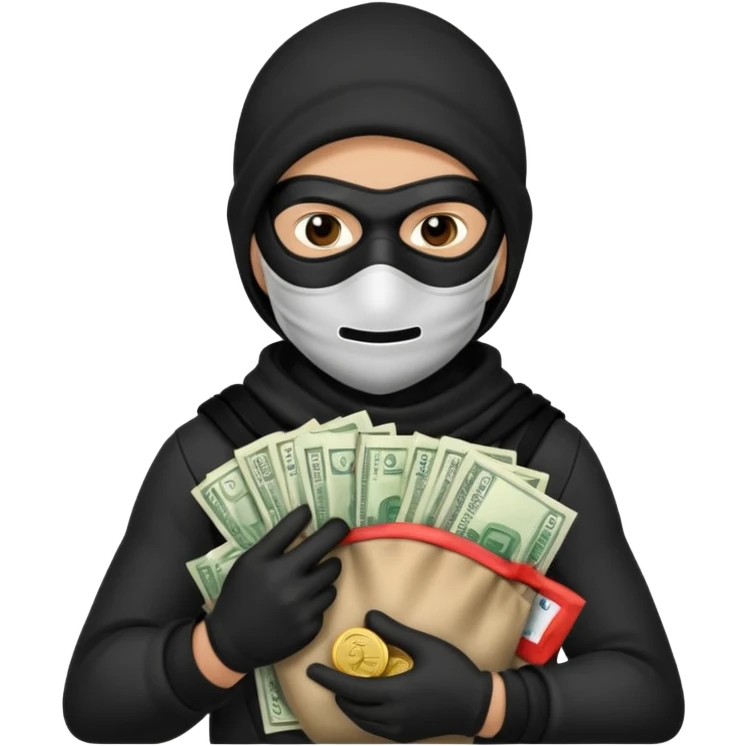 Thief,Knave. Half body emoji