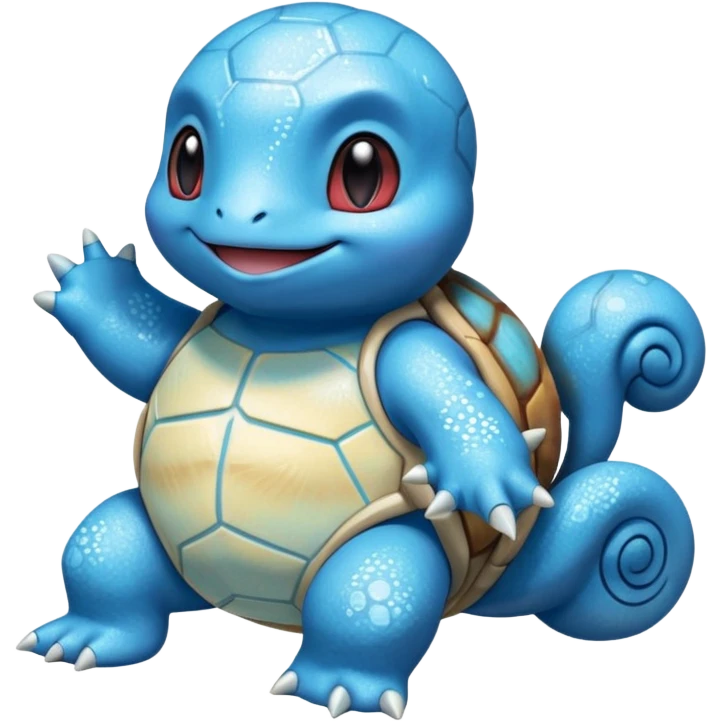 glitter pokemon squirtle emoji