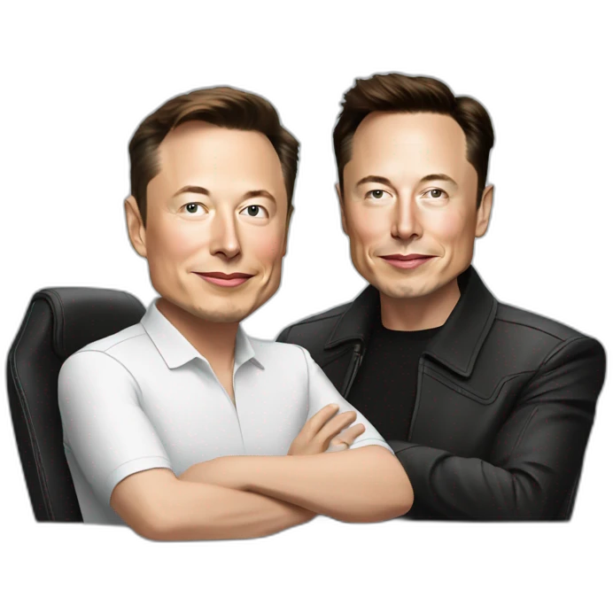 Elon-Musk-with-tesla emoji