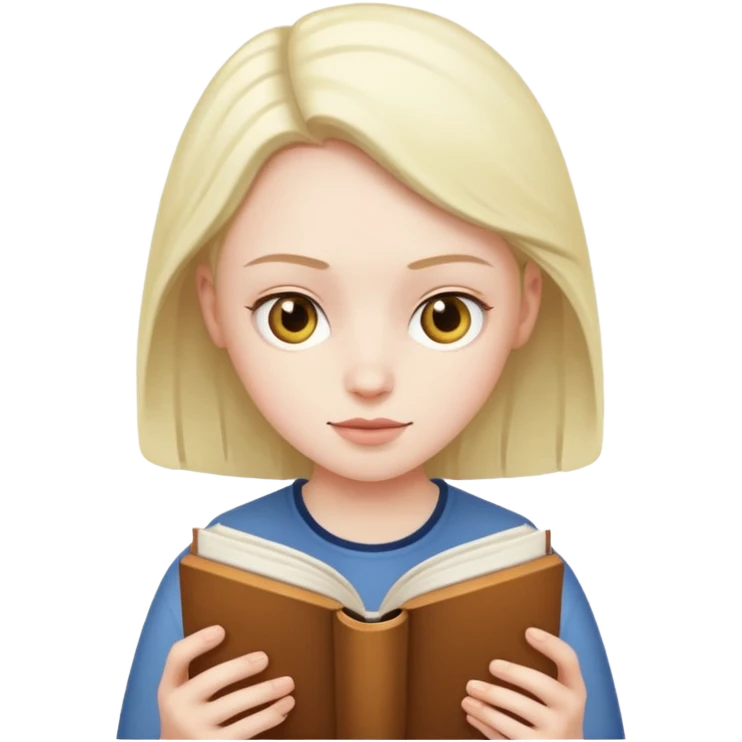 person reading a book emoji