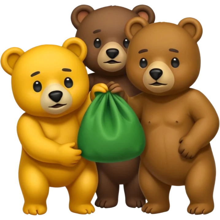 Packers pooping on bears emoji