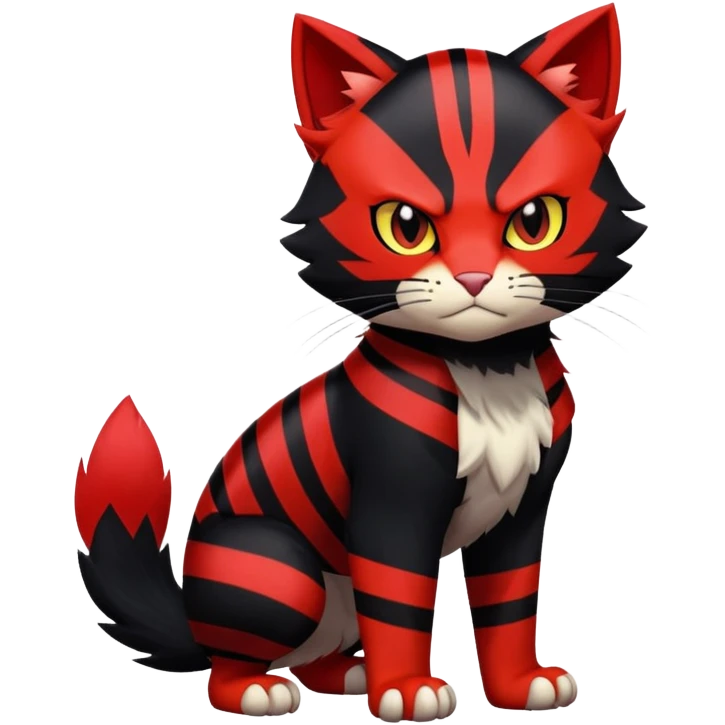 Litten (full body) emoji