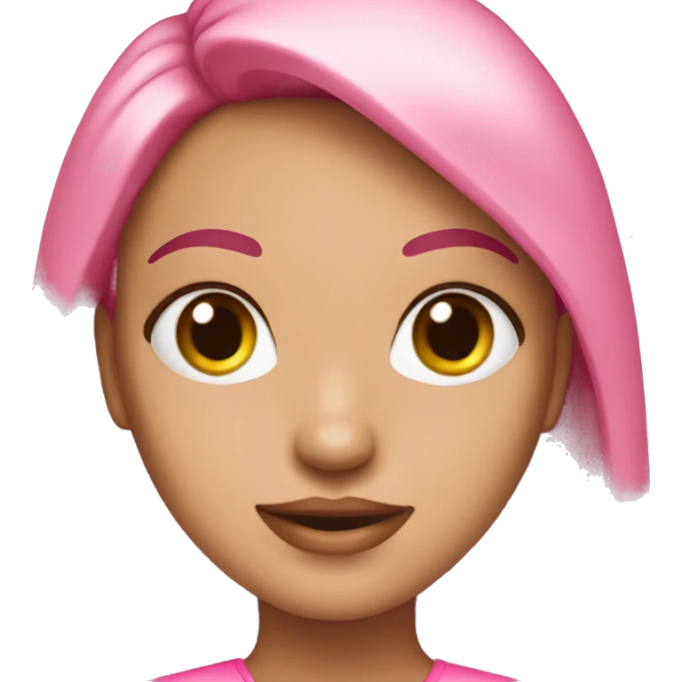 pink girly girl emoji