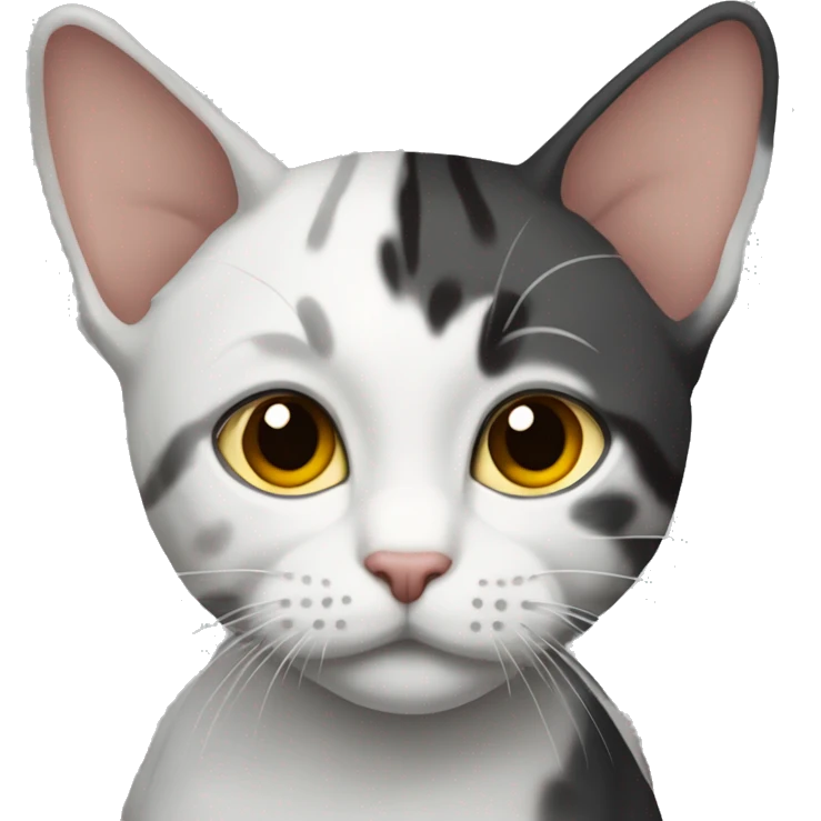 Трехцветная кошка с кружкой чая в лапках emoji