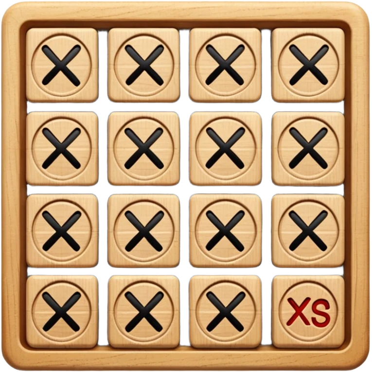 tic tac toe square emoji