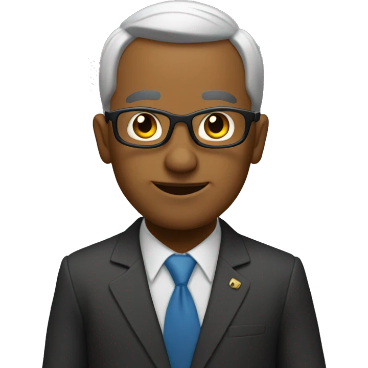 Persona mayor gateando emoji