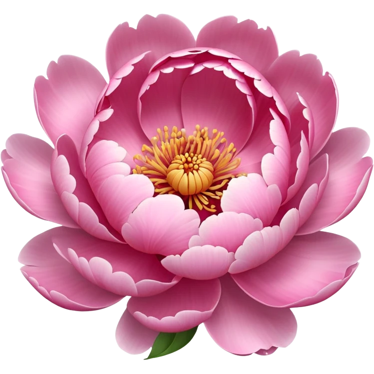 peony flower emoji
