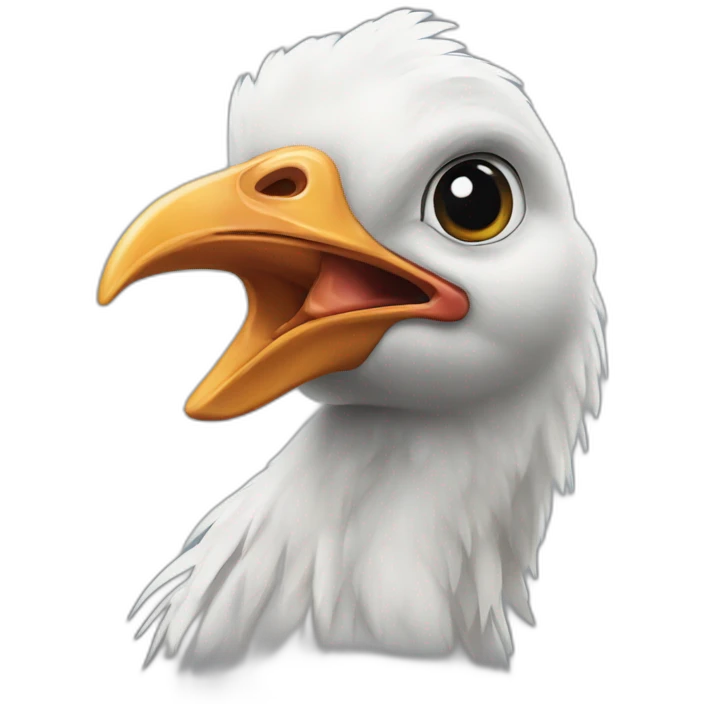 crane de poulet emoji