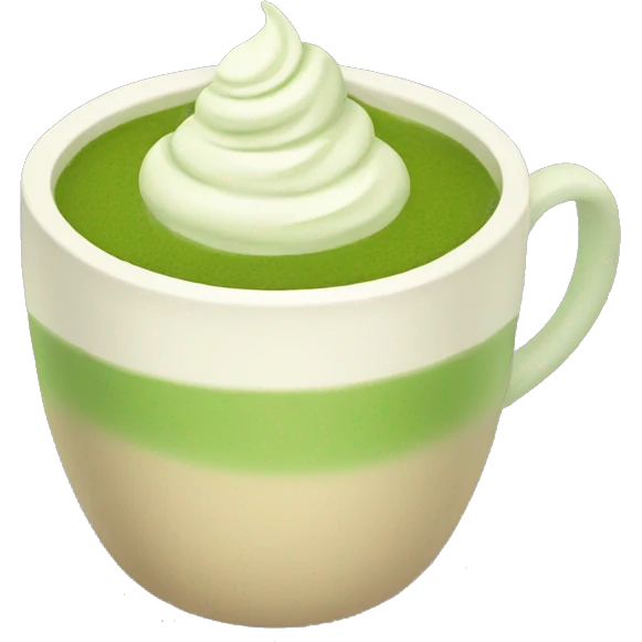 matcha latte emoji