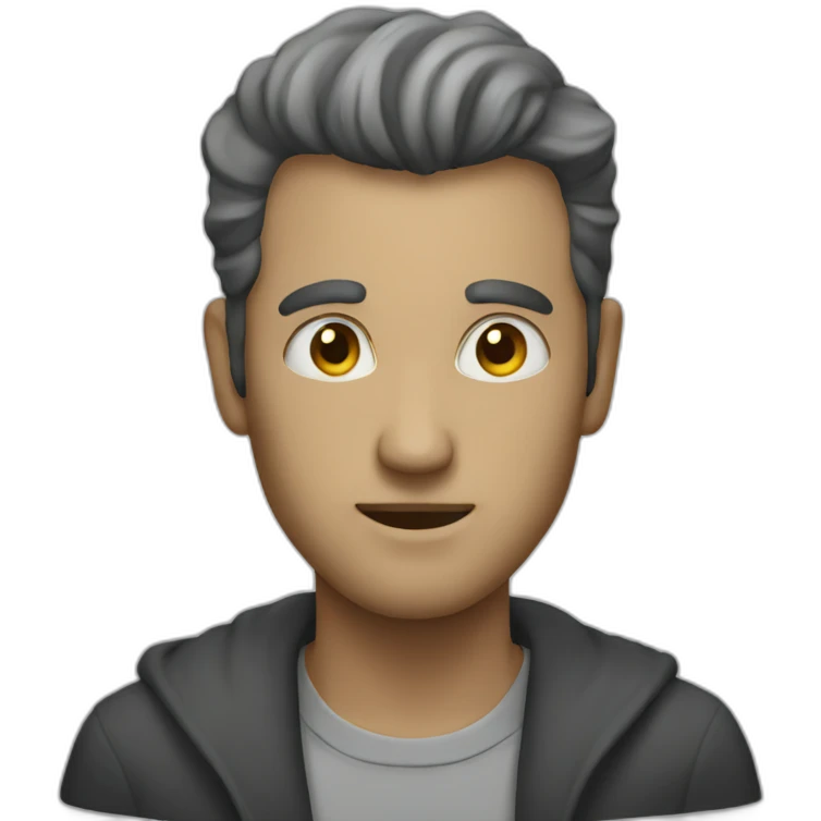mysterious man  emoji