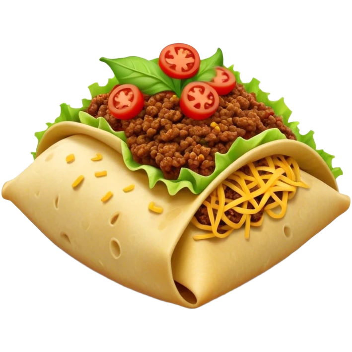 walking taco emoji
