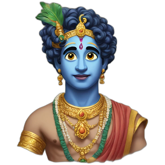god-Krishna emoji