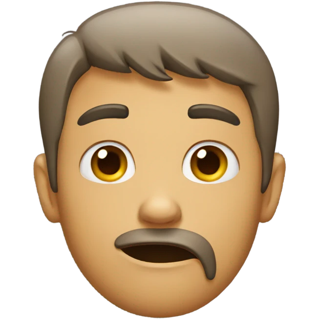 Man criying emoji