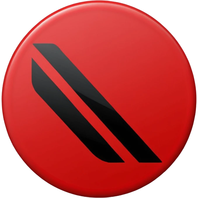 Minimalist “No Wi-Fi” icon, flat vector style on white background. A clean black Wi-Fi signal symbol inside a bold red circle with a diagonal clearly shows no internet connection or poor connection. No text, shadows, or extra details emoji