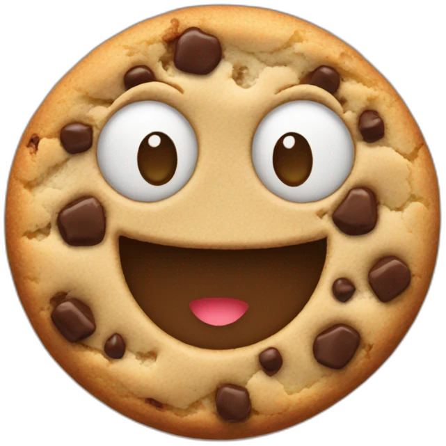 Cookie getting excited  emoji