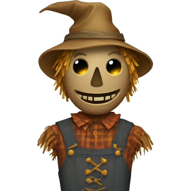 Scarecrow emoji