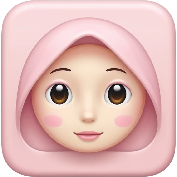  Couverture rose pastel emoji