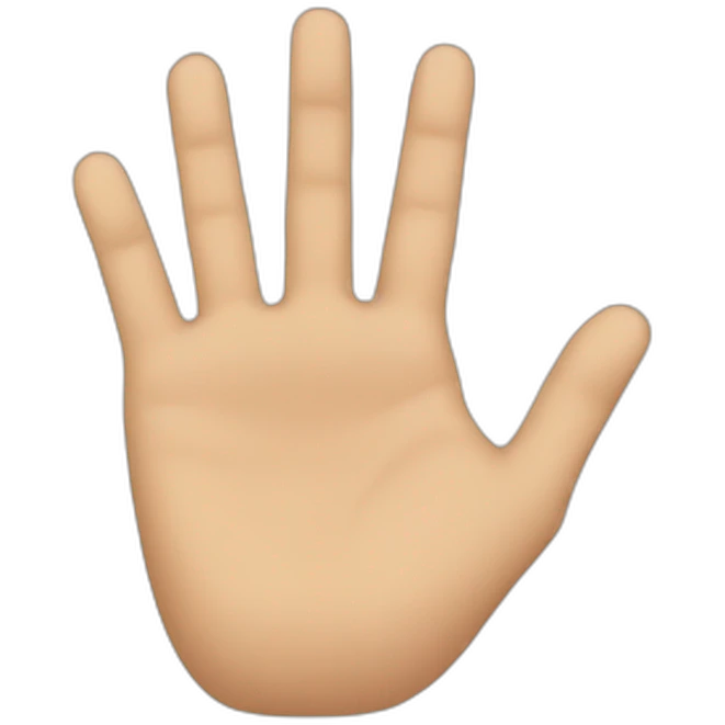 fingers emoji