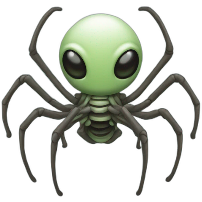 the eight - legged alien emoji