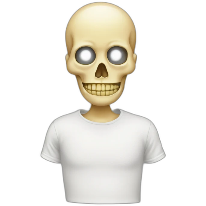 Squelette emoji