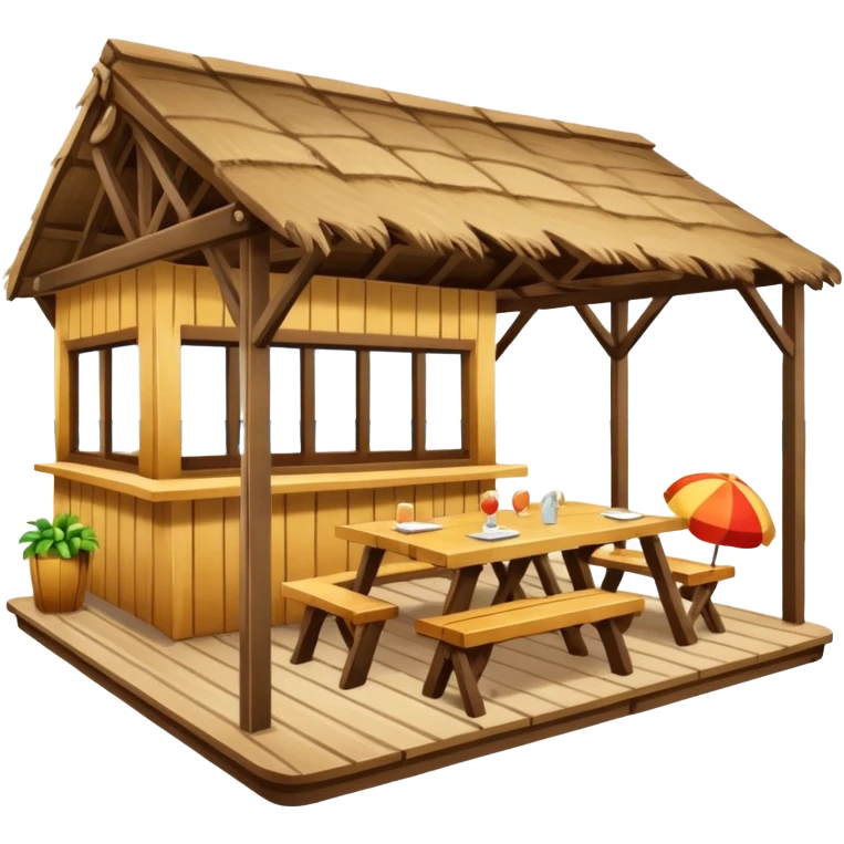 Beachrestaurant emoji