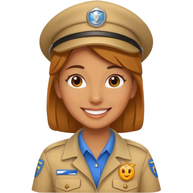 A female guide emoji