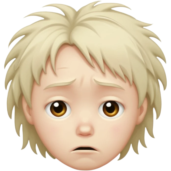 Sad kids emoji