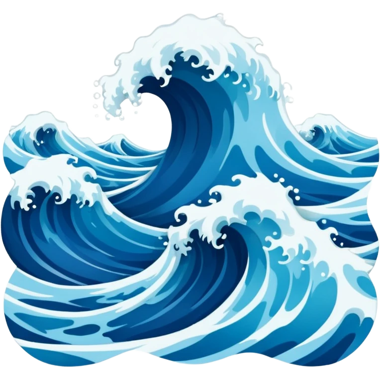 Ocean Waves emoji