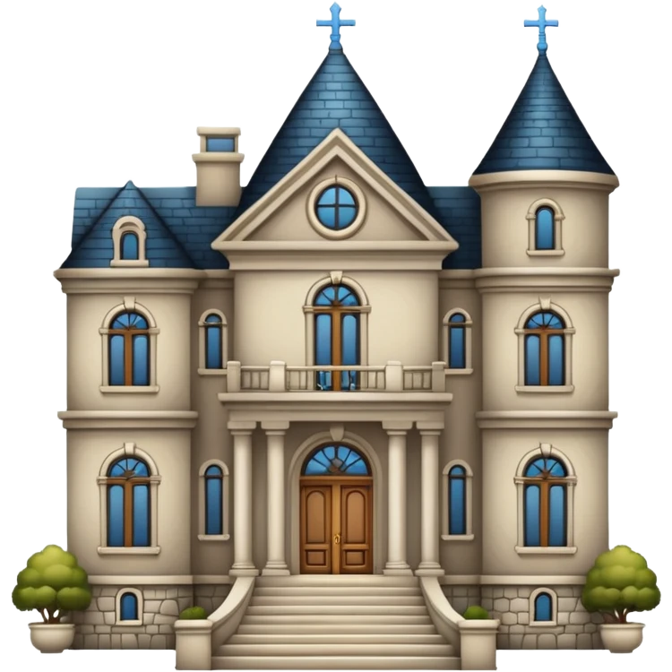 mansion emoji