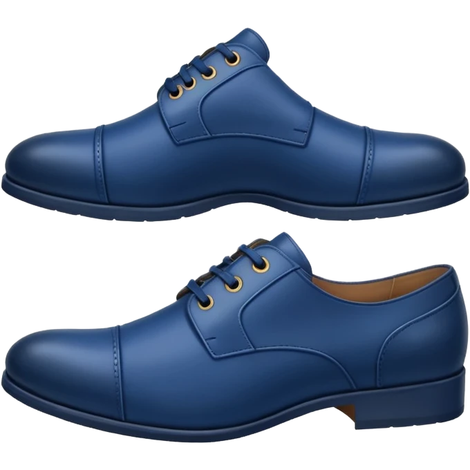 dark blue men's shoes emoji