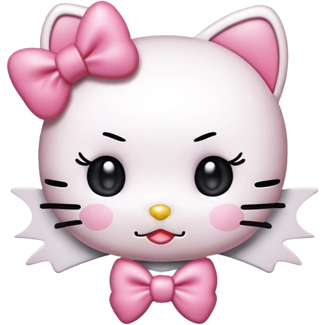 coquette hello kitty emoji