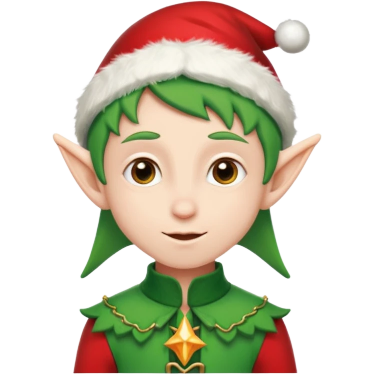 christmas elf emoji